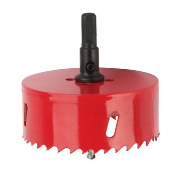 OTWORNICA KORONKA BIMETALOWA 90mm DO METALU DREWNA FREZ BI-METALOWA