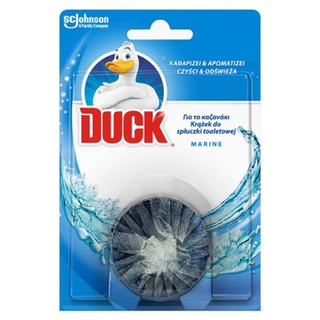 Duck Krążek kostka do spłuczki WC toalety barwiąca wodę barwi wodę 50g