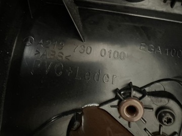 MERCEDES W213 E КЛАСС ДВЕРЬ СЛЕВА ЗАДНЯЯ КОРИЧНЕВАЯ КОЖА