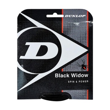 Теннисные струны Dunlop Black Widow 1,31 мм, 12,2 м.