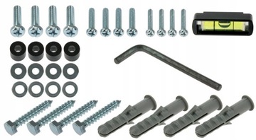 UCHWYT NAROŻNY TV TELEWIZORA WIESZAK MOCOWANIE