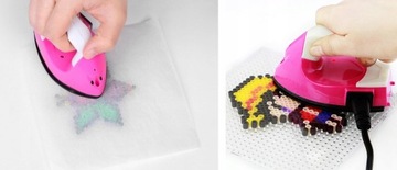 Набор бусин для глажки 5000 шт + шаблоны