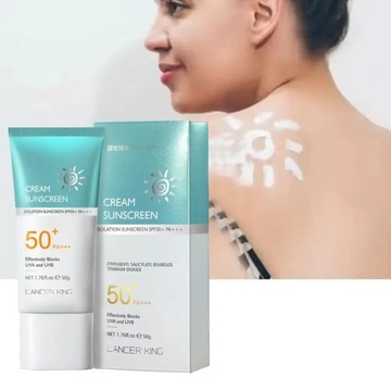 Sunscreen SPF50 PA4 Легкий увлажняющий солнцезащитный крем – натуральный уход за кожей