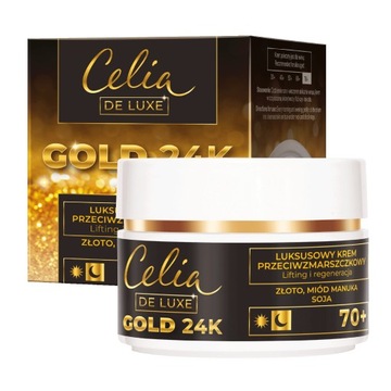 Celia Gold Krem do twarzy przeciwzmarszczkowy 70+