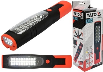 LAMPA WARSZTATOWA 30+7 LED Li-Ion mikro USB YATO