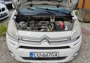 Citroen Berlingo II Combi Facelifting 1.6 HDI 90KM 2014 Citroen Berlingo 2014r, Salonowy, 1.6 HDI. Lekko uszkodzony tyl. Jezdzi. V, zdjęcie 4
