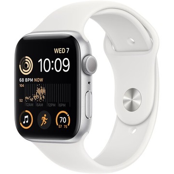 SMARTWATCH APPLE WATCH SE (2-го поколения) 2022 г. 44 ММ GPS СЕРЕБРЯНЫЙ / СЕРЕБРЯНЫЙ