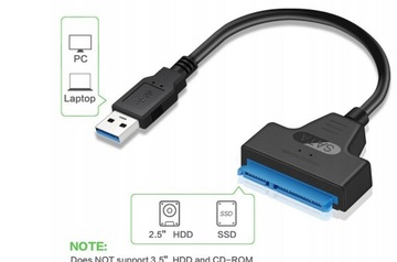 КАБЕЛЬ АДАПТЕРА, КАБЕЛЬ USB 3.0 SATA, ЖЕСТКИЙ ДИСК