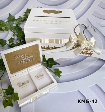 Набор конвертов, вешалки для обручальных колец, различные граверы.