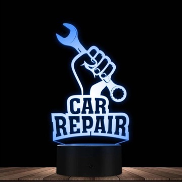 Светодиодная настольная лампа PLEXIDO Car Workshop