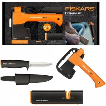 Походный комплект FISKARS ТОПОР НОЖ ПИЛА ХИТ