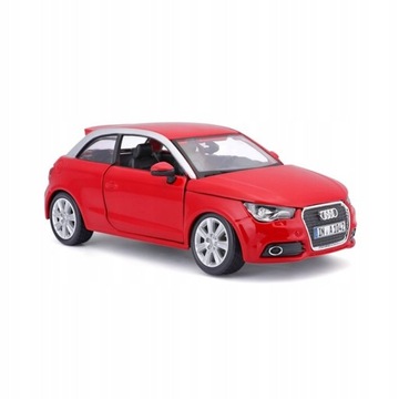 Samochodzik Bburago Audi A1 18-22127 czerwony 1:24
