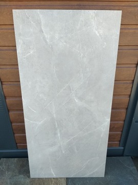 Płytki łazienkowe 120x60 Ambrosio szary marmur mat