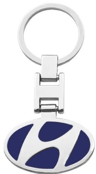 Brelok breloczek do kluczy z logo HYUNDAI.