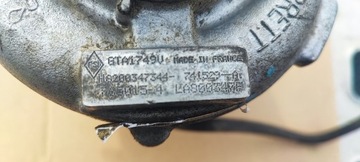 8200347344 TURBÍNA LAGUNA III 3 2.0 DCI TURBO H8200347344