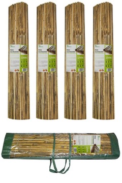 Бамбуковый коврик ЗАЩИТНОЕ ПОКРЫТИЕ для ограждения балкона террасы BAMBOO FENCE 1,2x5