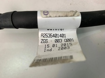 MERCEDES GLC W253 PŘÍVOD AKUMULÁTORU A2535401401