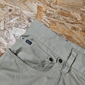 Spodnie Bawełniane Chinos RALPH LAUREN Casual Męskie Eleganckie 36x32