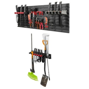 Стена гаража 115 x 39 см + садовый кронштейн
