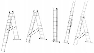МНОГОФУНКЦИОНАЛЬНАЯ АЛЮМИНИЕВАЯ ЛЕСТНИЦА 3X9
