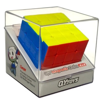 ОРИГИНАЛЬНЫЙ ПРОФЕССИОНАЛЬНЫЙ МАГНИТНЫЙ КУБ 4x4 QY MS + ПОДСТАВКА