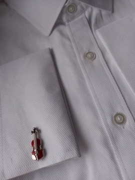 Захватывающие запонки для скрипки Страдивари