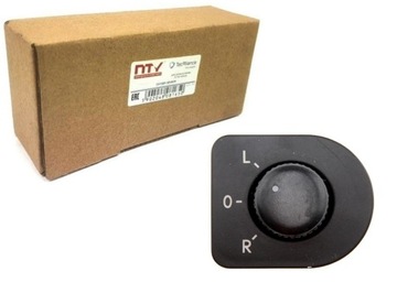 ПЕРЕКЛЮЧАТЕЛЬ РЕГУЛИРОВКИ ЗЕРКАЛ VW GOLF IV 97-,