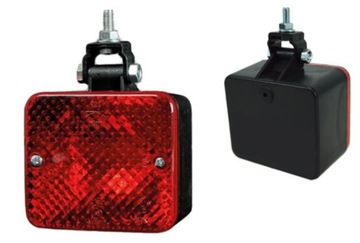 КОМПЛЕКТ ЗАДНИХ ФОНАРОВ ДЛЯ СЕЛЬСКОХОЗЯЙСТВЕННОГО ПРИЦЕПА 7-контактный КАБЕЛЬ 6М РАЗЪЕМ ТРАКТОРА