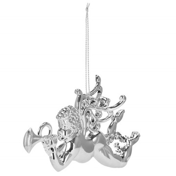 ПОДВЕСКИ-АНГЕЛЫ ЕЛОЧНЫЕ ШАРЫ 12см 2 шт.