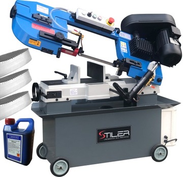 PIŁA TAŚMOWA PRZECINARKA METALU STILER BS712N 400V 305 MM 3 TAŚMY GRATIS