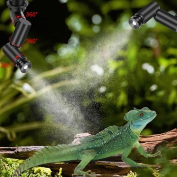 УВЛАЖНИТЕЛЬ ДЛЯ РЕПТИЛИЙ УВЛАЖНИТЕЛЬ ДЛЯ ТЕРРАРИУМА 2 РЕГУЛИРУЕМЫЕ НАСАДКИ 360°