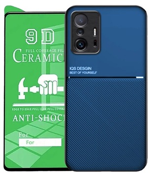 ETUI CASE Business Obudowa do Xiaomi 11T 5G / 11T PRO 5G Szkło Hybrydowe 9D