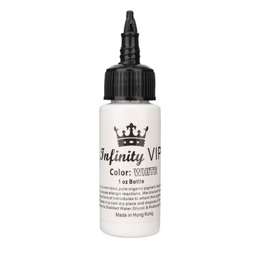 BIAŁY TUSZ DO WYPEŁNIEŃ KONTURU TATUAŻU 30ML