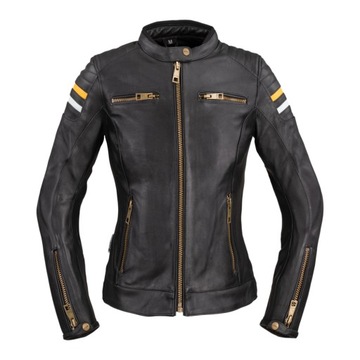 Damska skórzana kurtka motocyklowa W-TEC Lady 3XL