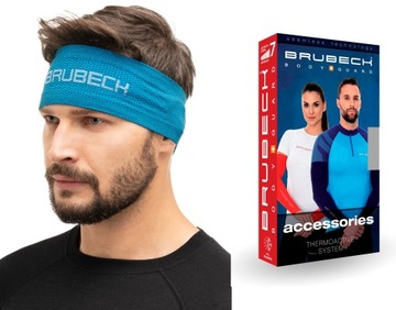 BRUBECK 3D TERMOAKTYWNA OPASKA DLA BIEGACZY S-M