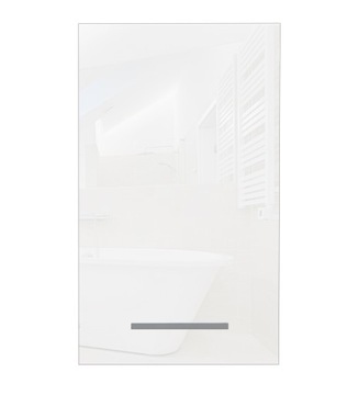 Szafka łazienkowa 30 x 60 cm BIAŁY POŁYSK / biała / wisząca / do łazienki
