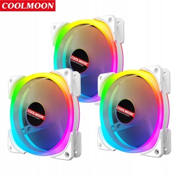 COOLMOON 4Pin PWM 5V 3Pin ARGB Radiator komputerowy