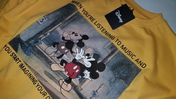 Bluza bluzka Disney Myszka Miki Mouse XS +reserved