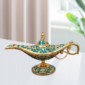 Piękna Lampa Kostium Arabski Azul (21x7x11cm)
