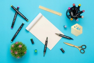 Маркеры спиртовые двусторонние 168шт (С024)