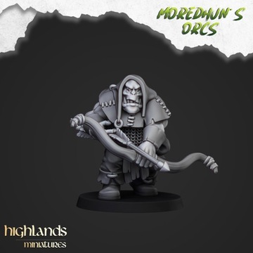 Orc Warriors with Bow #5 - Highlands Miniatures - Minifaktura