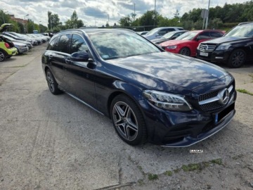 Mercedes Klasa C W205 Kombi Facelifting 2.0 220d 194KM 2019 Mercedes-Benz Klasa C Mercedes-Benz C220 CDI AMG Line Salon Pl Zamiana 2.0, zdjęcie 14