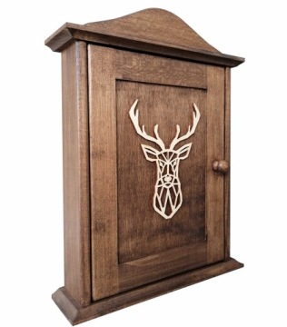 ШКАФ ДЛЯ КЛЮЧЕЙ, ВЕШАЛКА, ЯЩИК, 100% ДЕРЕВО.