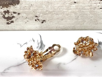 Золотые серьги с фианитами Lolita Accessories