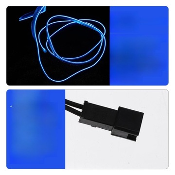 БАР НЕОНОВЫЙ СВЕТ СВЕТОДИОДНЫЙ EL WIRE ДИЗАЙН АВТОМОБИЛЬ своими руками