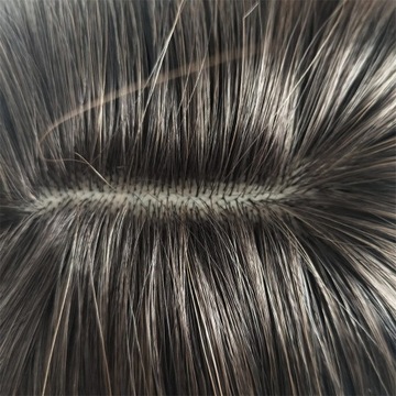 Натуральный шелковистый гладкий синтетический косплей, коричневый, как описано.