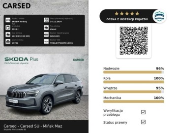 Skoda Kodiaq II SUV 2.0 TDI SCR 193KM 2024 Skoda Kodiaq 2.0TDI 193KM 4X4 Selection DSG l Matr, zdjęcie 39