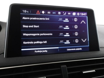 Peugeot 5008 II Crossover 1.5 BlueHDI 130KM 2019 Peugeot 5008 7os. Automat Navi Czujniki parkowania, zdjęcie 25