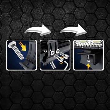 ZESTAW LAMPA ROBOCZA HALOGEN SAMOCHODOWY QUAD 2x 120W MOCNY LED CREE IP68