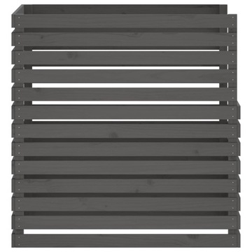 Компостер, серый, 100х100х102 см, массив дерева